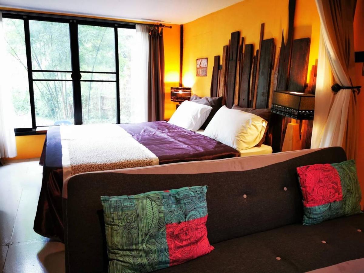 Brookhouse At Khaoyai Villa Ban Khanong Phra Klang Kültér fotó