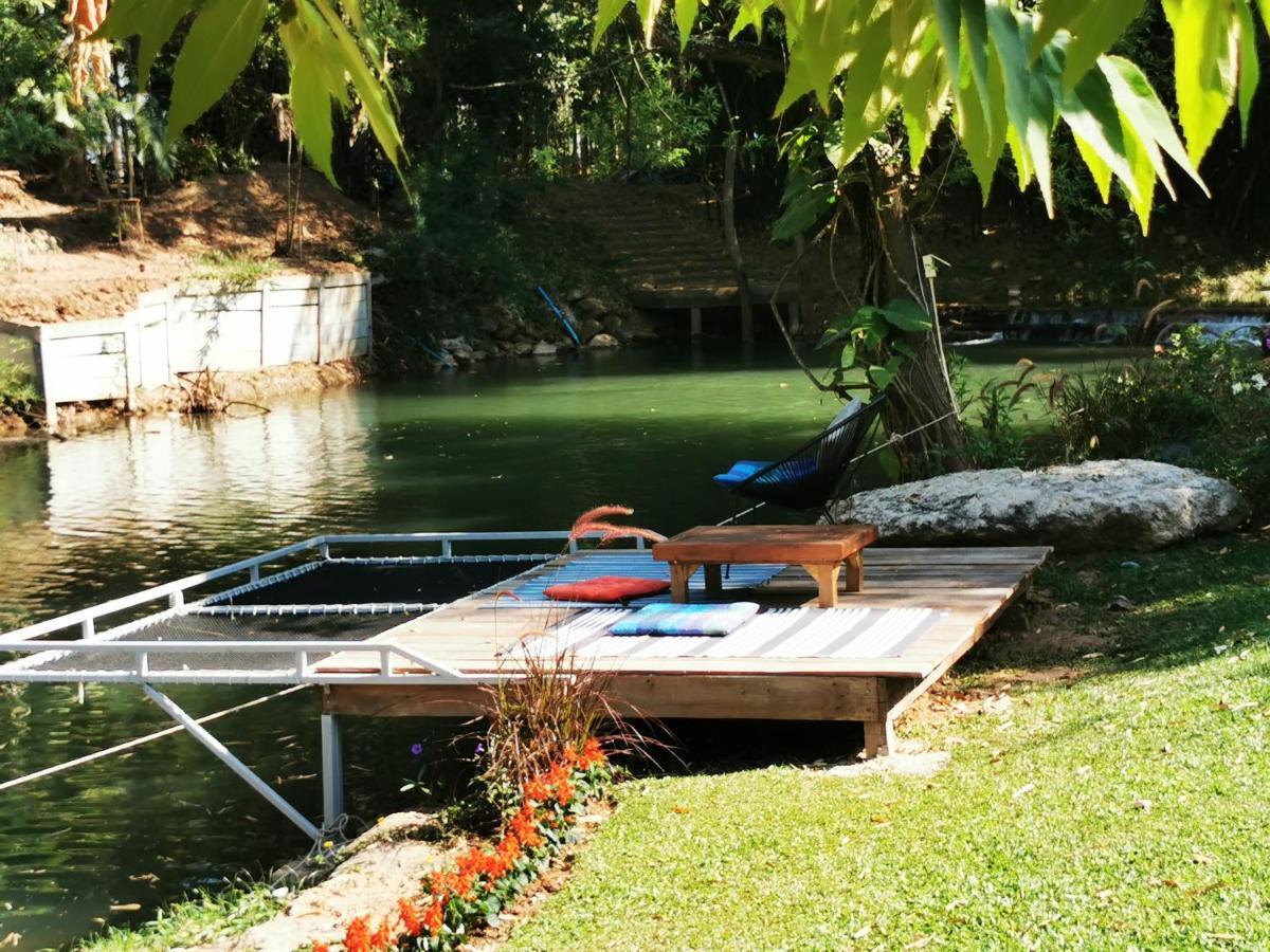 Brookhouse At Khaoyai Villa Ban Khanong Phra Klang Kültér fotó